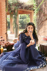Ansab Jahangir | Luxury Silk Pret | MIDNIGHT