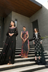 Ansab Jahangir | Luxury Silk Pret | BLACK DIAMOND