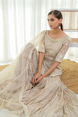 Fatima Khan | Luxury Pret 24 | GRACEFUL BEIGE