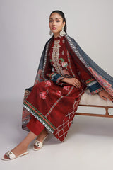 Shamaeel Ansari | Gulrang Lawn | Gulrang-07