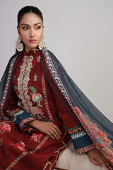 Shamaeel Ansari | Gulrang Lawn | Gulrang-07