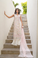Fatima Khan | Eid Digital Silk Prints | Flora