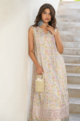 Fatima Khan | Eid Digital Silk Prints | Flora