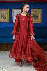 Fatima Khan | La Fleur Eid Edit | Scarlet
