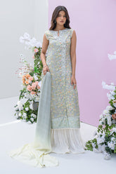 Fatima Khan | Eid Digital Silk Prints | Dandelions