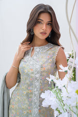 Fatima Khan | Eid Digital Silk Prints | Dandelions