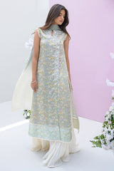 Fatima Khan | Eid Digital Silk Prints | Dandelions