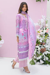 Fatima Khan | Eid Digital Silk Prints | Gardenia