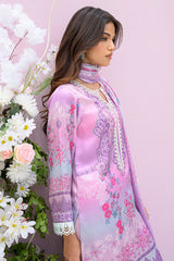 Fatima Khan | Eid Digital Silk Prints | Gardenia