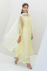Fatima Khan | Serene Eid Luxe Pret | Lemon Love