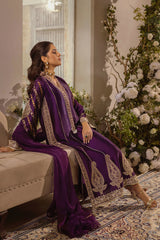Annus Abrar | Designer Picks 24 | VISAAL AUBERGINE - SHIRT AND DUPATTA