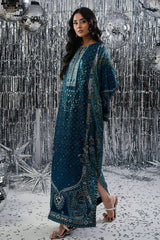 Fatima Khan | Disco Revival Festive Silk | Chundri Kaftan