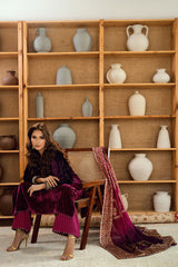 Fatima Khan | Warm Whisper Velvet 25 | Majestic Garnet
