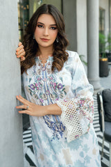 Fatima Khan | La Fleur Eid Edit | Ivory Sky