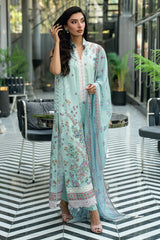 Fatima Khan | La Fleur Eid Edit | Mint Whisper