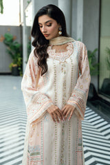 Fatima Khan | La Fleur Eid Edit | Beige Blossom