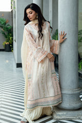 Fatima Khan | La Fleur Eid Edit | Beige Blossom