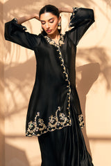 Fatima Khan | Flore Eid Luxe 26 | Noir Petale