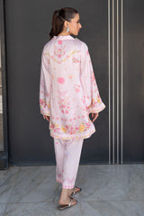 Fatima Khan | Layan Printed Eid Edit | Rosette Bloom - Coord Set