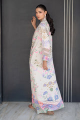 Fatima Khan | Layan Printed Eid Edit | Dove Dew