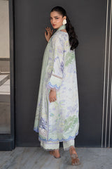 Fatima Khan | Layan Printed Eid Edit | Mint Riverie
