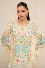 Fatima Khan | Layan Printed Eid Edit | Fiora