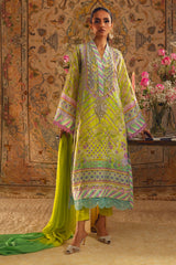 Annus Abrar | Lime Luxe Silk | Linara