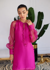 Farah Talib Aziz | Luna Eid Collection 24 | ELIO HOT PINK