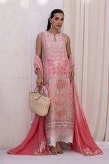 Ansab Jahangir | Digital Silk | Zoya Shirt And Dupatta
