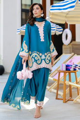 Ansab Jahangir | The Girls Eid Luxury Pret 26 | Mavi