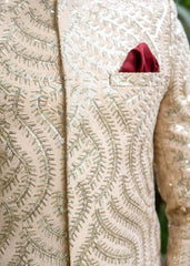 Ivory Gold Prince Coat ER 2071 - Edge Republic