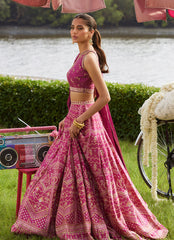 Farah Talib Aziz | Mayna Festive Luxe Pret | Orchid Lehnga Choli