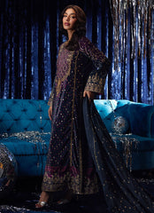 Farah Talib Aziz | Velvet Fete 4 | Reeya Velvet Shirt And Dupatta