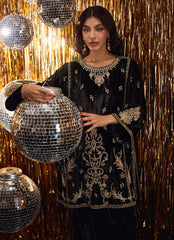 Farah Talib Aziz | Velvet Fete 4 | Liana Onyx Shirt