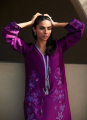 Farah Talib Aziz | Laani The Kaftan Edit | Gilly Grape Silk