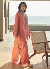 Farah Talib Aziz | Laani The Kaftan Edit | Nami Coral Silk