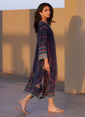 Farah Talib Aziz | Laani The Kaftan Edit | Zahara Midnight Crepe