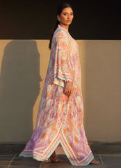 Farah Talib Aziz | Laani The Kaftan Edit | Solana Sunset Crepe