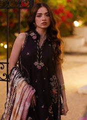 Farah Talib Aziz | Luxury Lawn 26 | Blanca Black