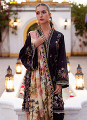 Farah Talib Aziz | Luxury Lawn 26 | Blanca Black