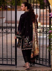 Farah Talib Aziz | Luxury Lawn 26 | Blanca Black
