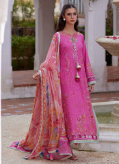 Farah Talib Aziz | Luxury Lawn 26 | Palmira Pink