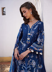 Farah Talib Aziz | Luxury Lawn 26 | Nia Navy