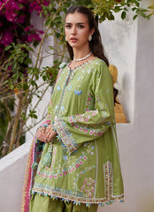 Farah Talib Aziz | Luxury Lawn 26 | Carmen Kiwi