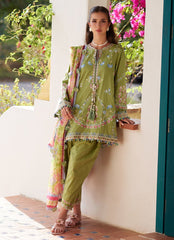 Farah Talib Aziz | Luxury Lawn 26 | Carmen Kiwi
