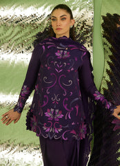 Farah Talib Aziz | Veya A Draped Capsule | Noir Aubergine