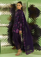 Farah Talib Aziz | Veya A Draped Capsule | Noir Aubergine
