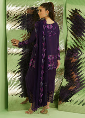Farah Talib Aziz | Veya A Draped Capsule | Noir Aubergine