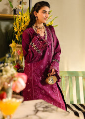 Sahane | In Laws in Lawn Eid Edit | CT-21002 Berry