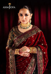 Asim Jofa | Makhmal Formals | AJMV-08 | Zayan Clothing UK